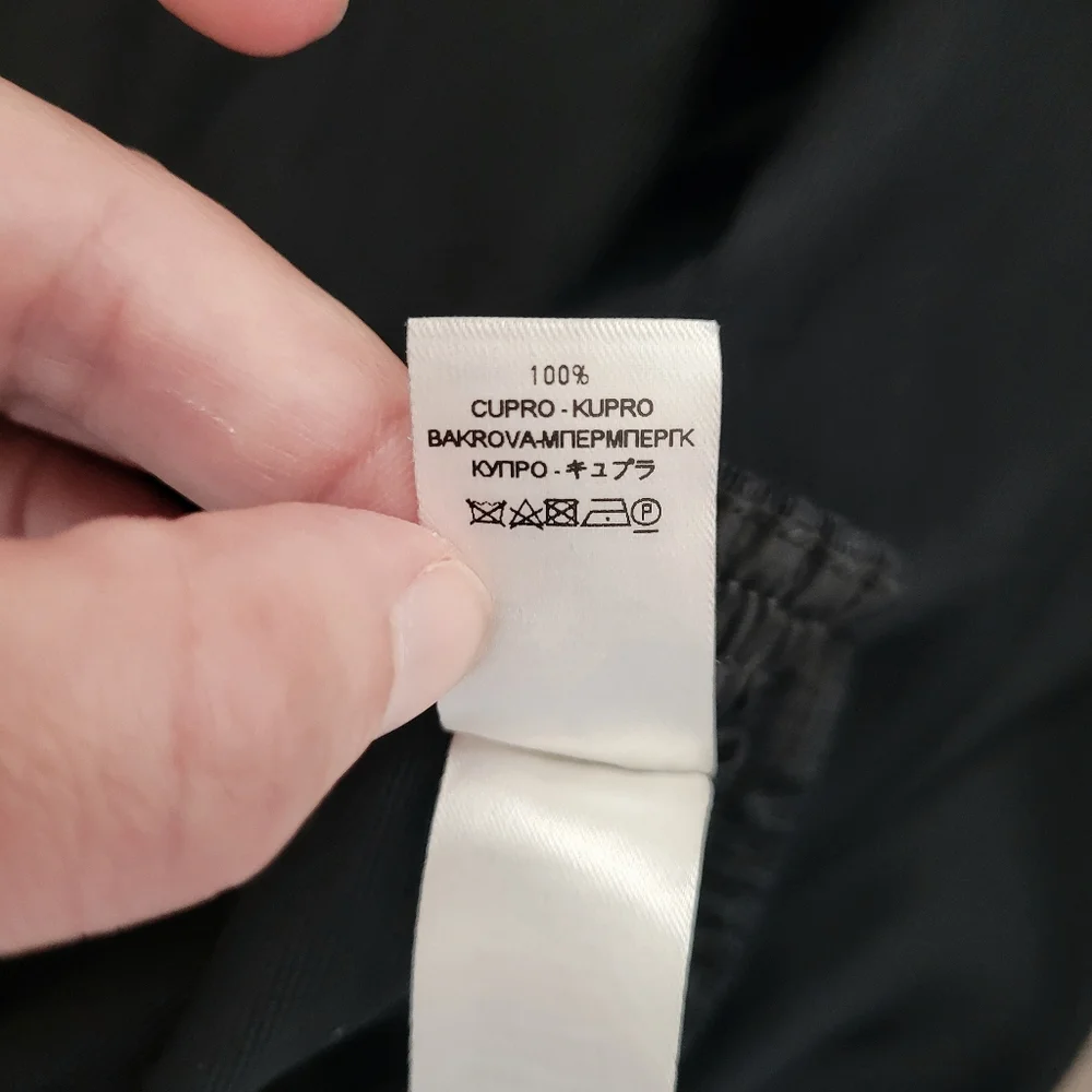 Forte _ Forte High Waist Wide Leg Pull On Pants In Black - Picture 11 of 11